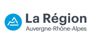 Logo de La Région Auvergne-Rhône-Alpes - projet cofinancé par l'AURA